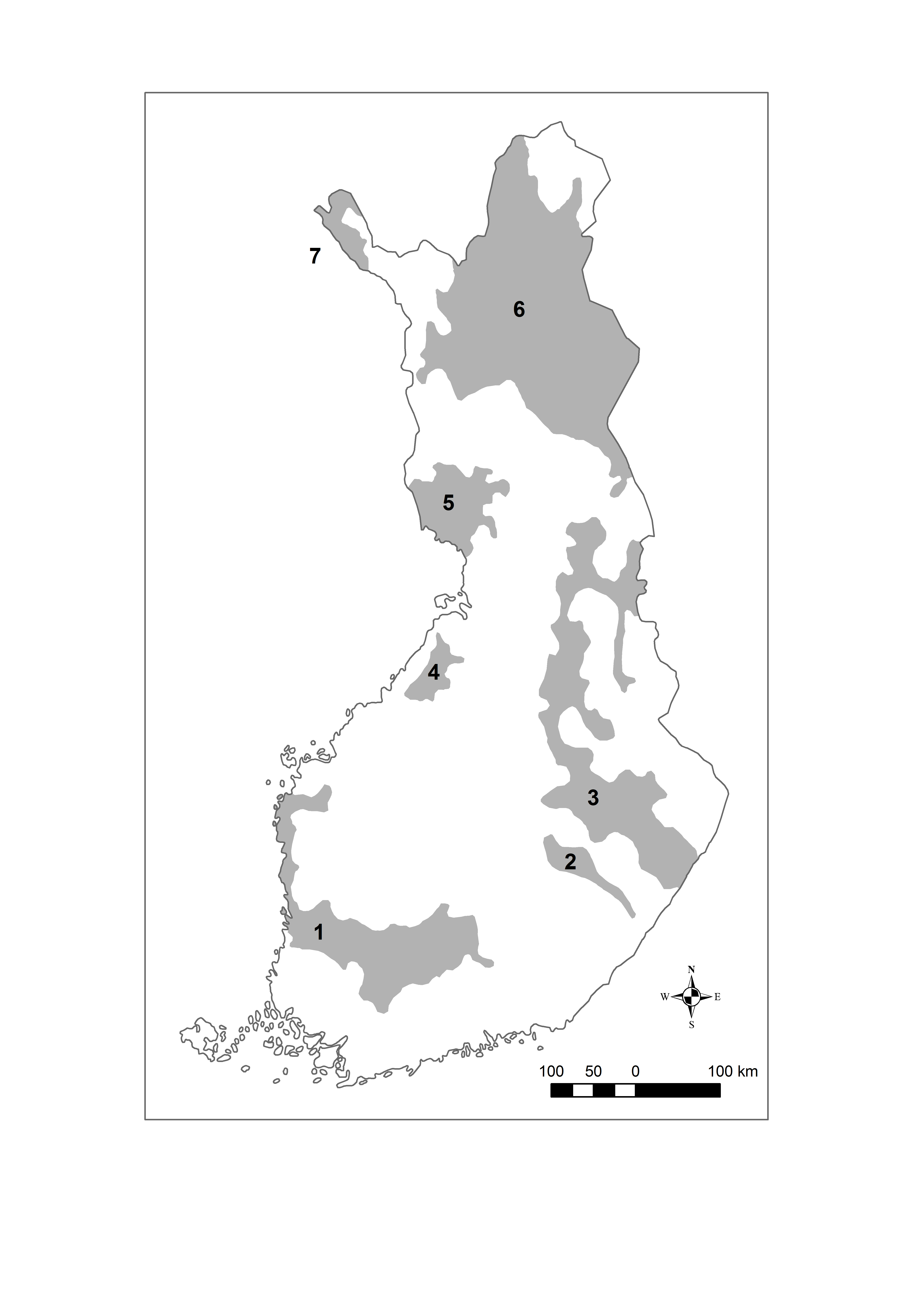 Maaperän taustapitoisuudet - Metalliprovinssit